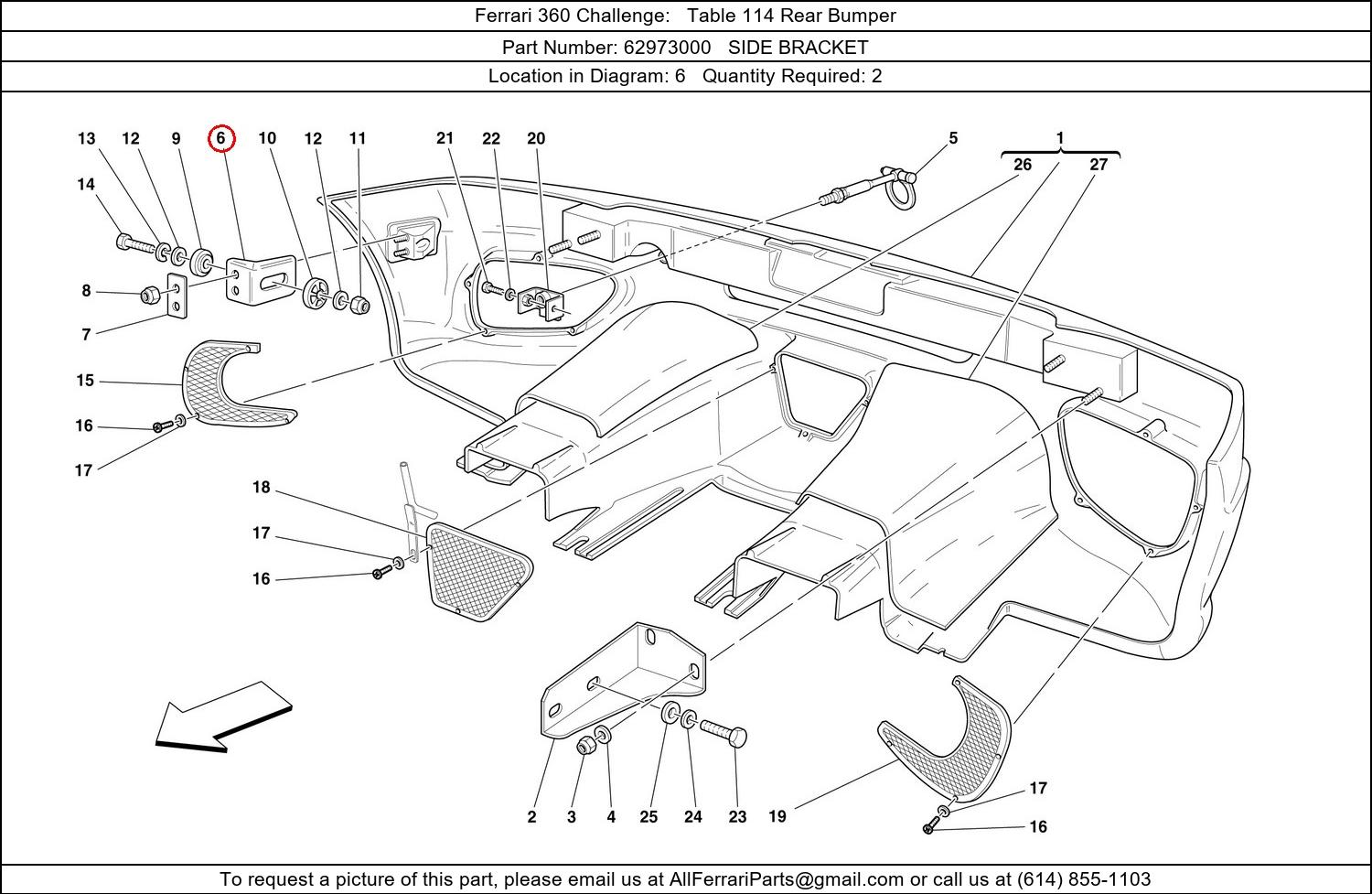 Ferrari Part 62973000