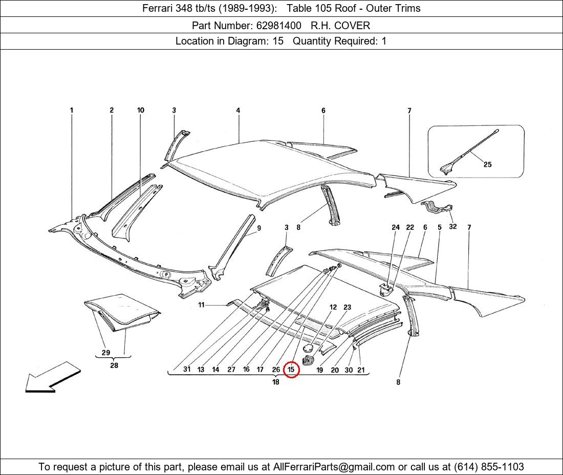 Ferrari Part 62981400