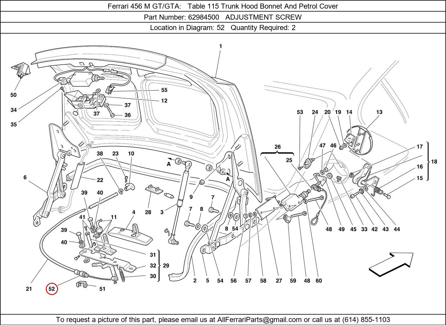 Ferrari Part 62984500