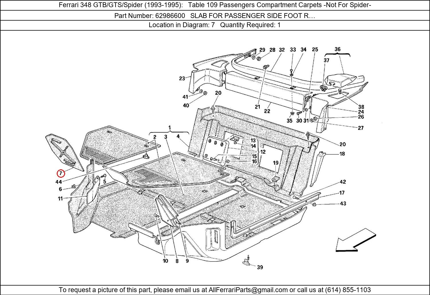 Ferrari Part 62986600