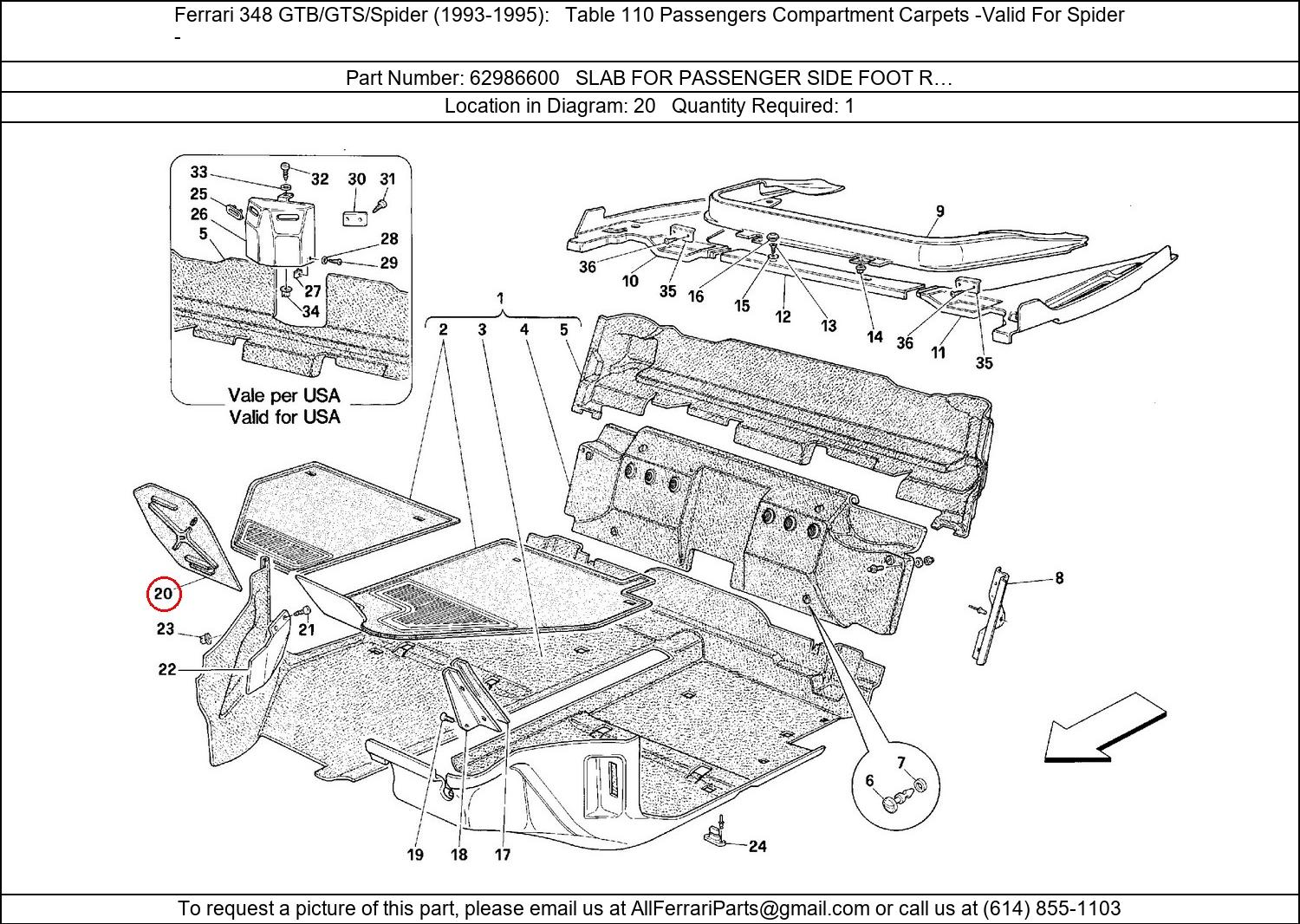 Ferrari Part 62986600