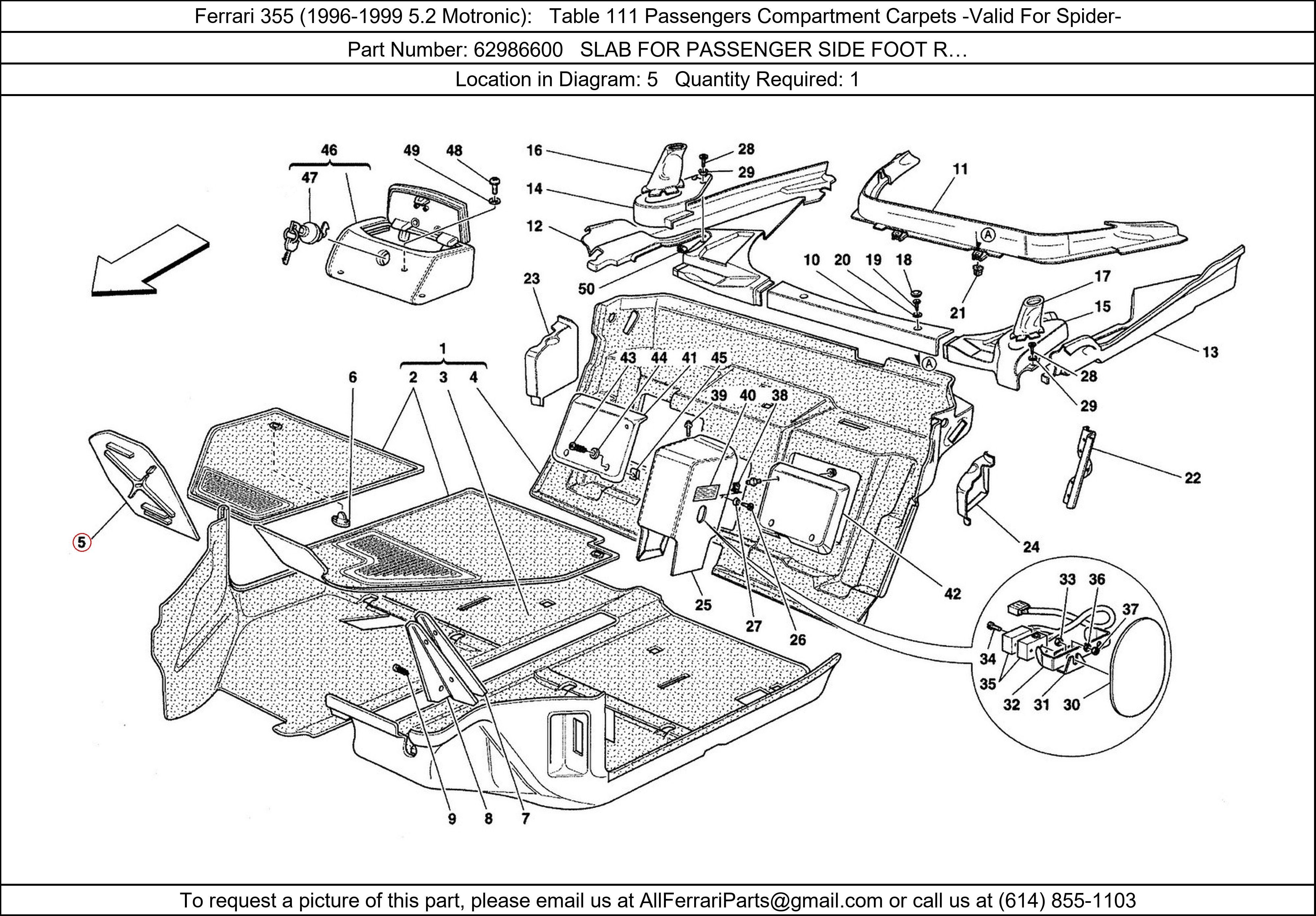 Ferrari Part 62986600