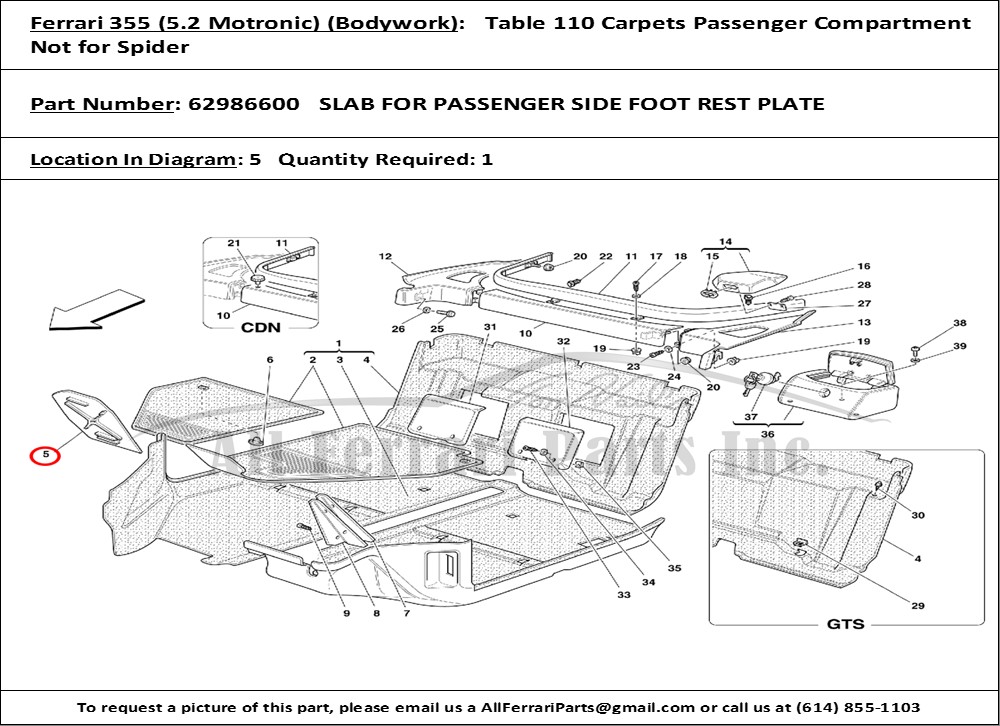 Ferrari Part 62986600