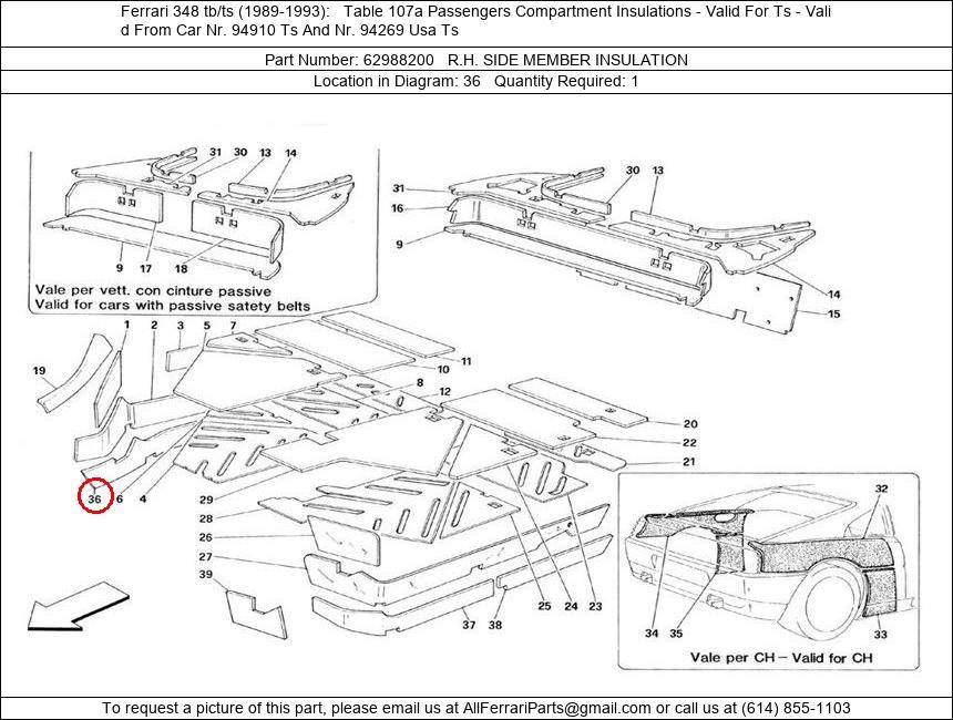 Ferrari Part 62988200