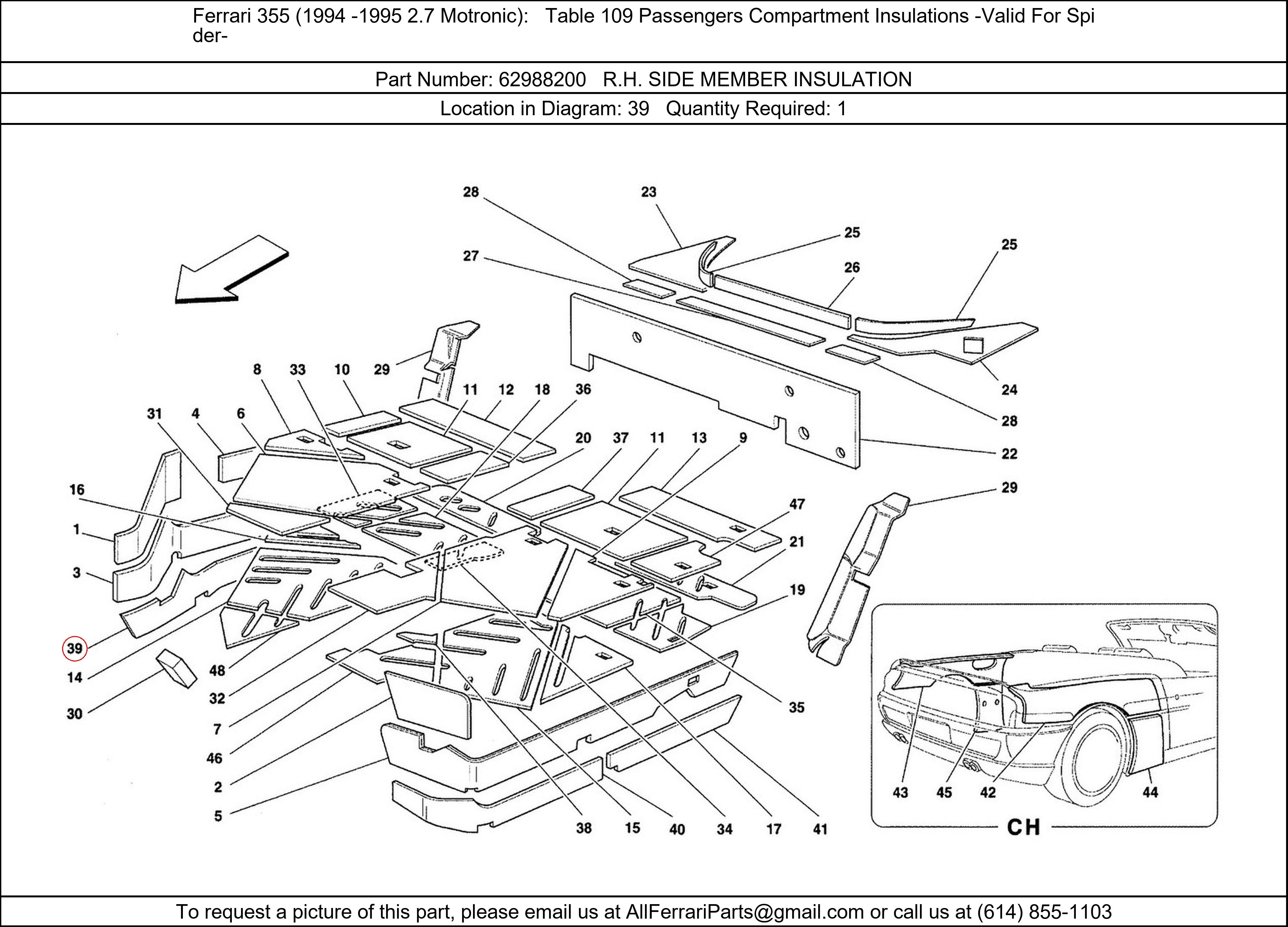 Ferrari Part 62988200