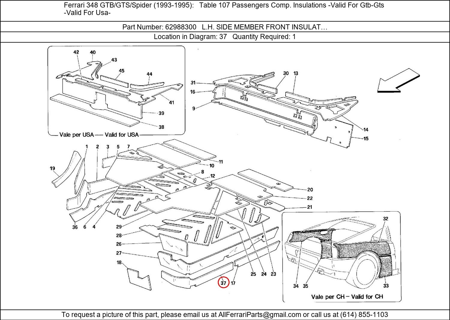 Ferrari Part 62988300