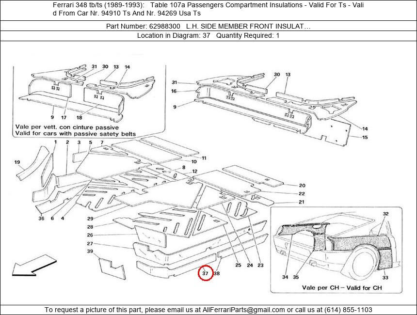 Ferrari Part 62988300