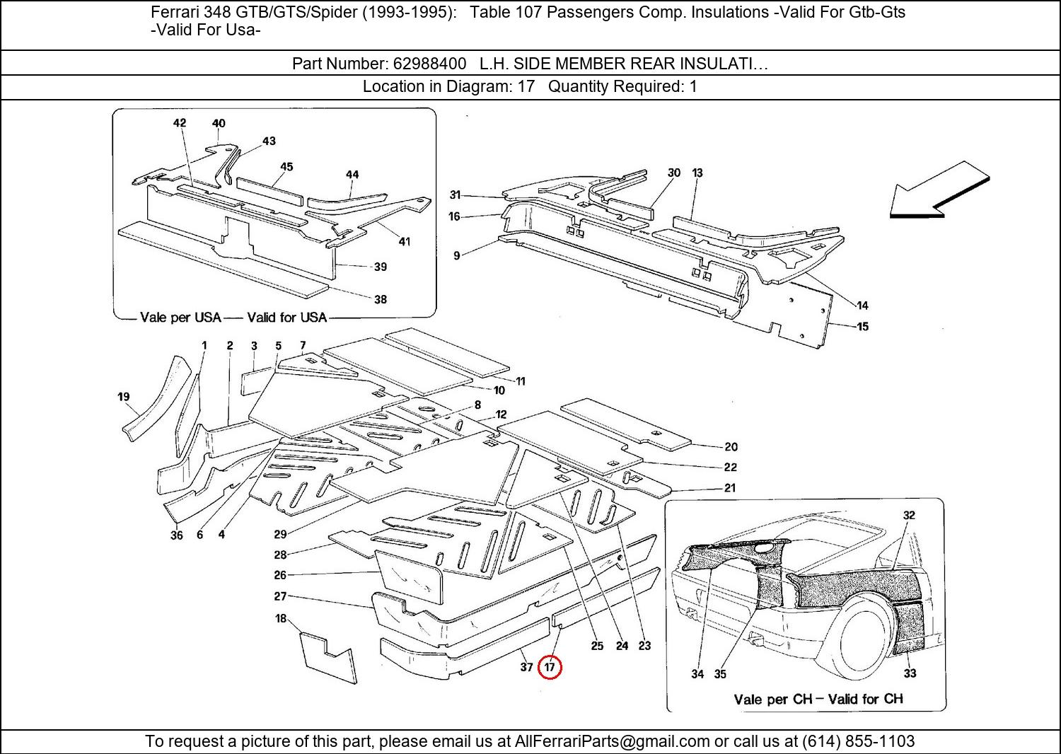 Ferrari Part 62988400