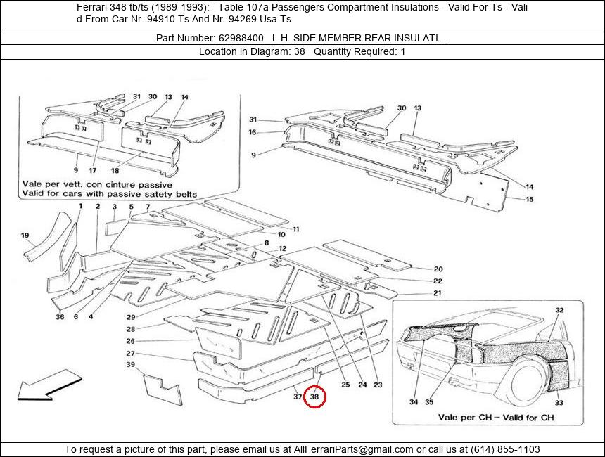 Ferrari Part 62988400