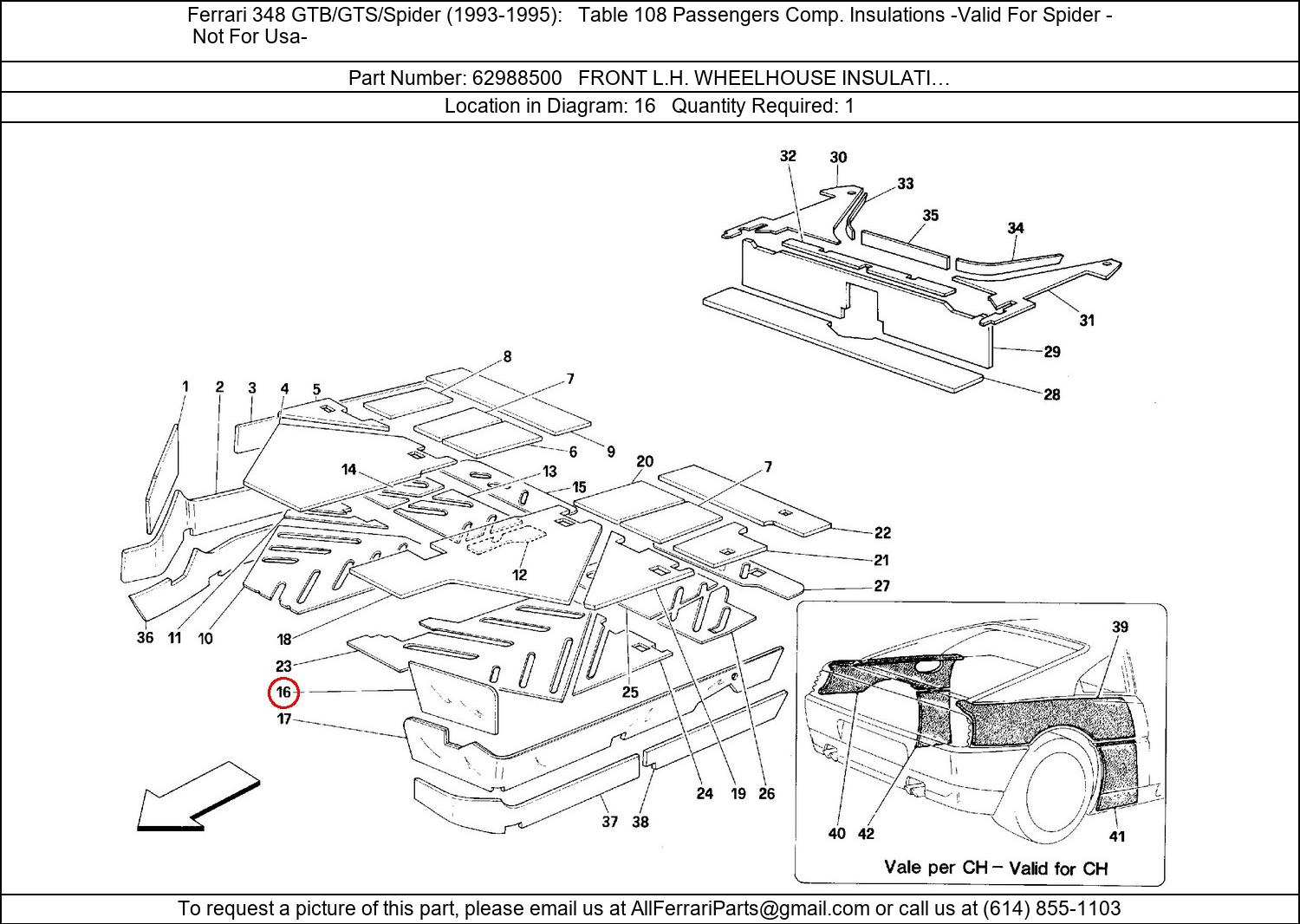 Ferrari Part 62988500