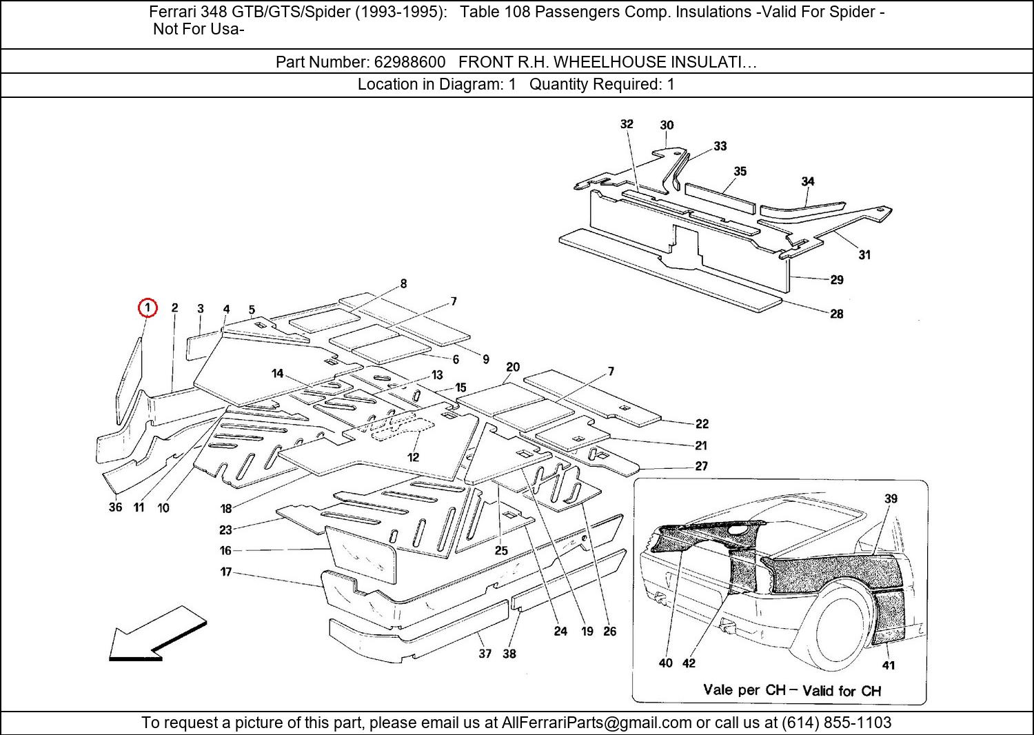 Ferrari Part 62988600