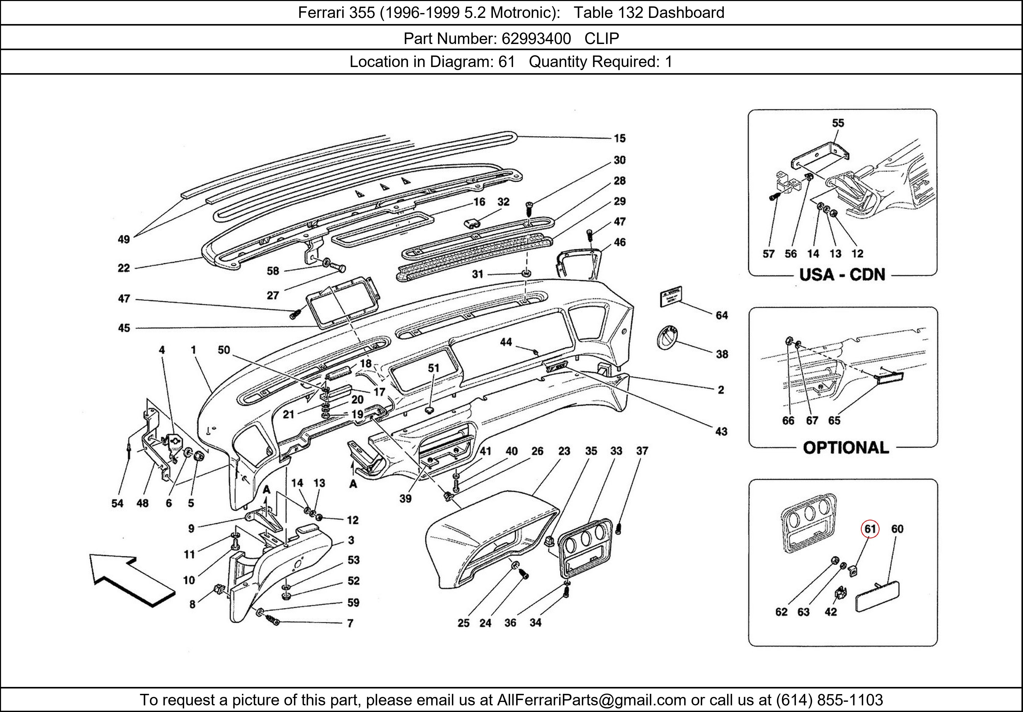 Ferrari Part 62993400