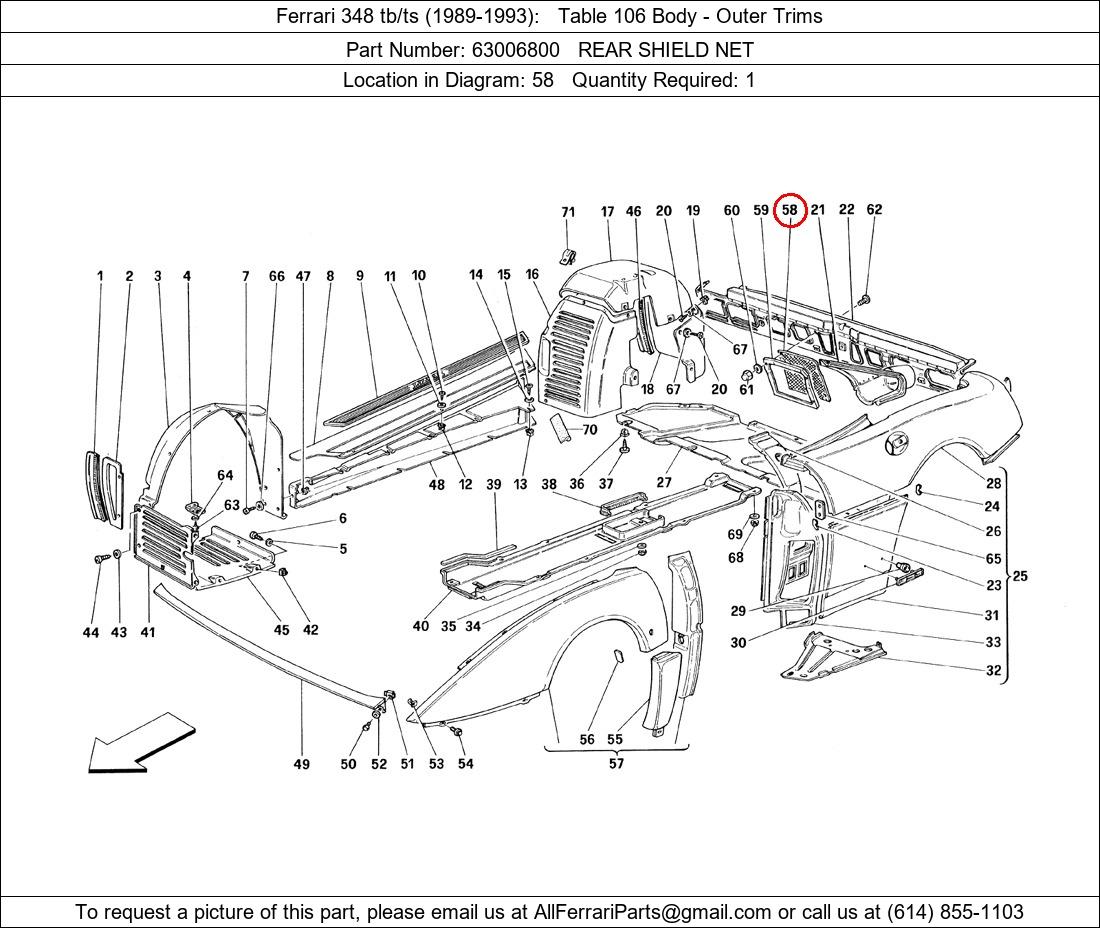 Ferrari Part 63006800