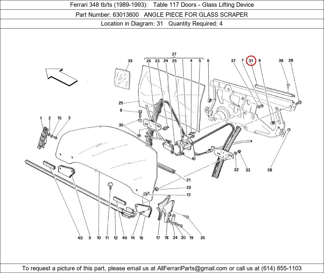 Ferrari Part 63013600