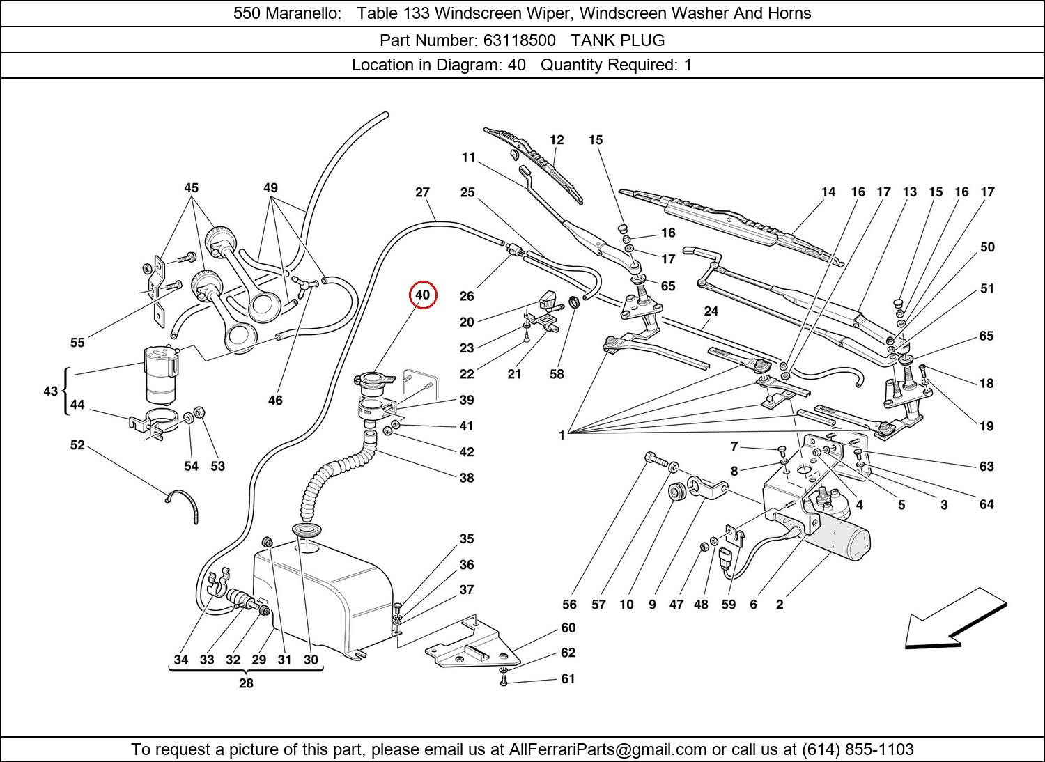 Ferrari Part 63118500