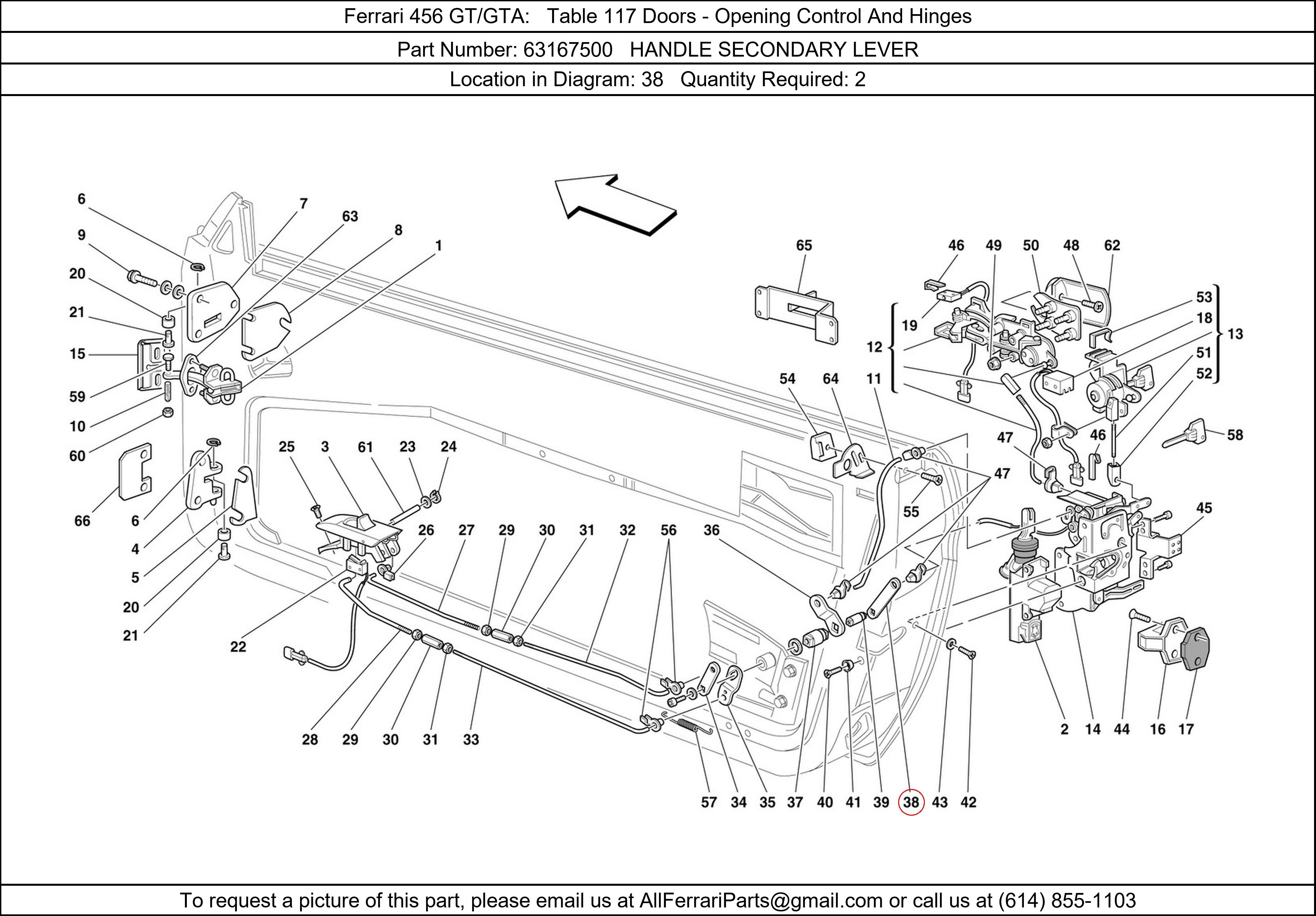 Ferrari Part 63167500