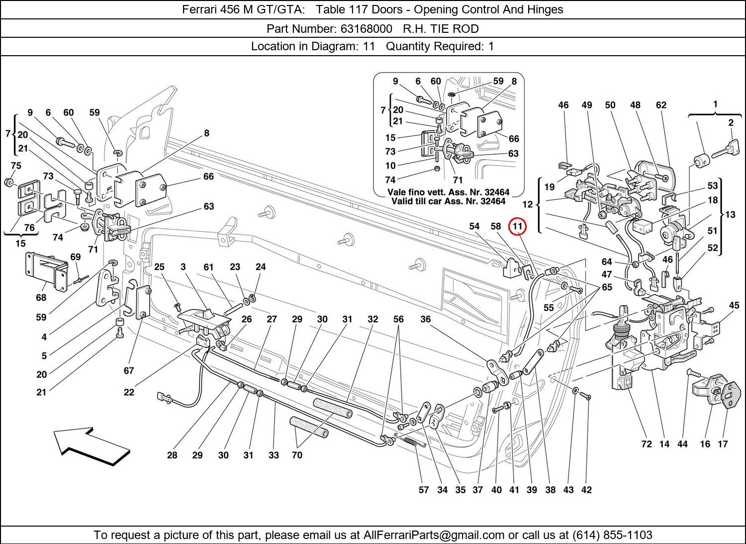 Ferrari Part 63168000