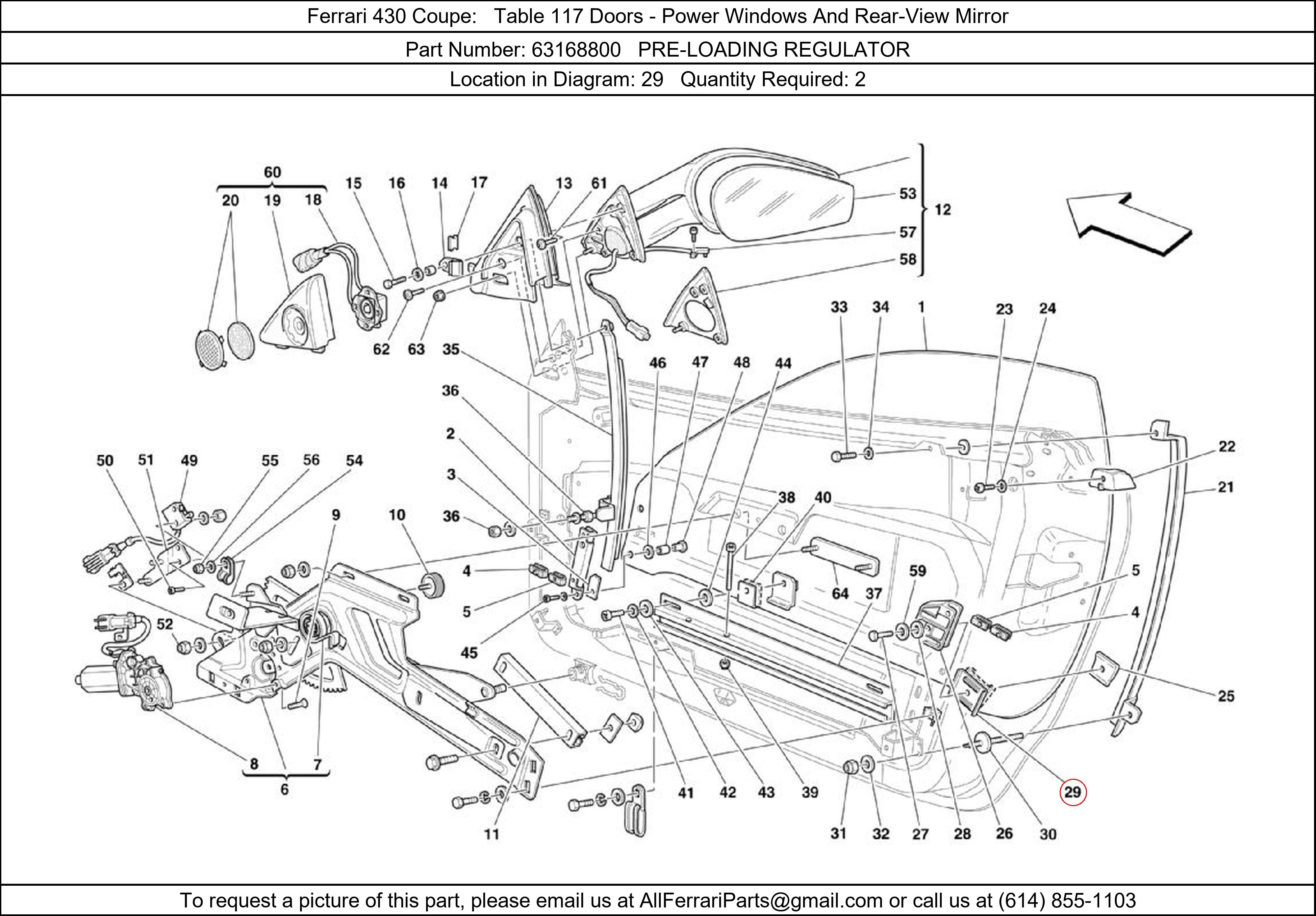 Ferrari Part 63168800