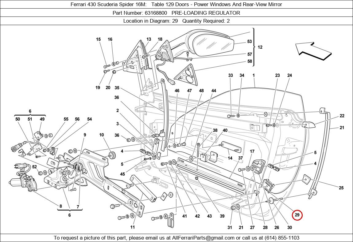 Ferrari Part 63168800