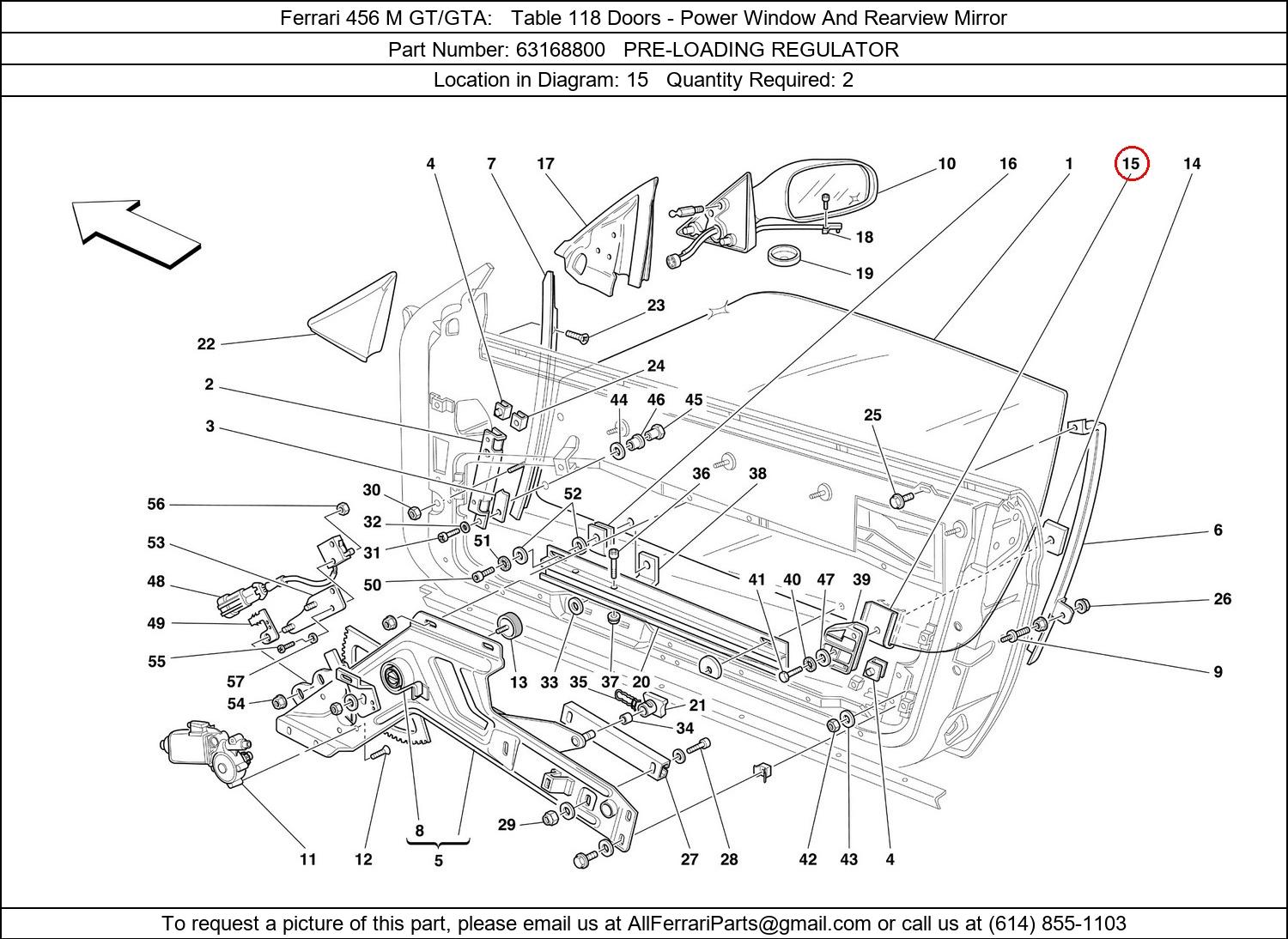 Ferrari Part 63168800