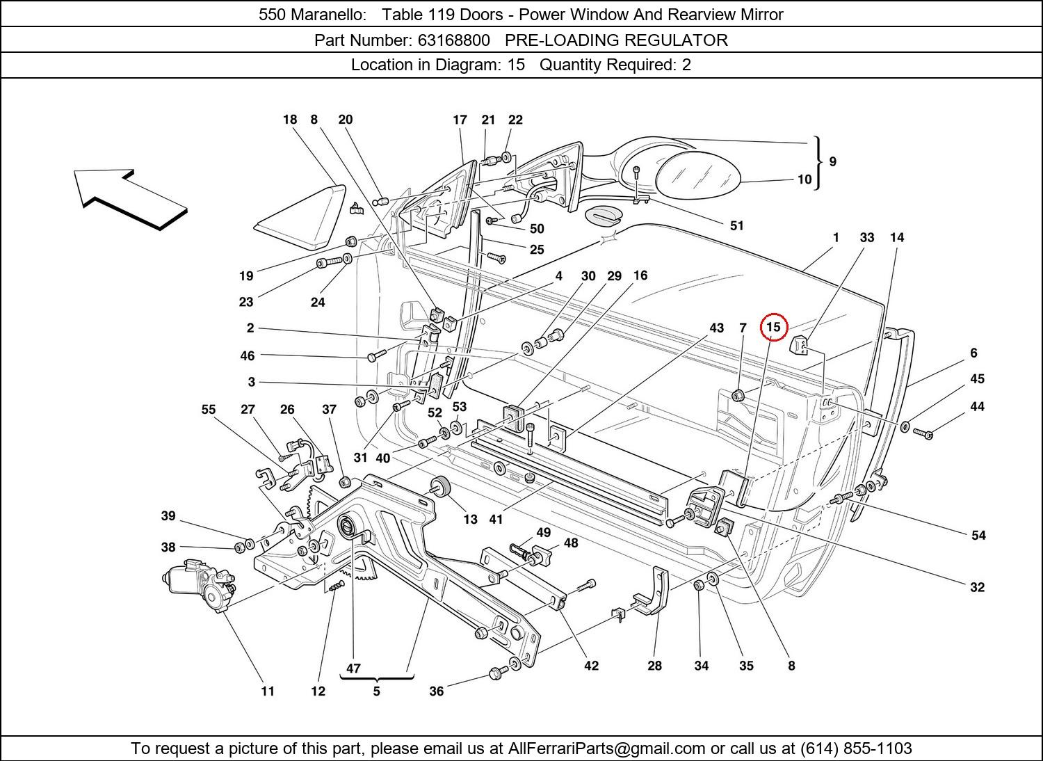 Ferrari Part 63168800