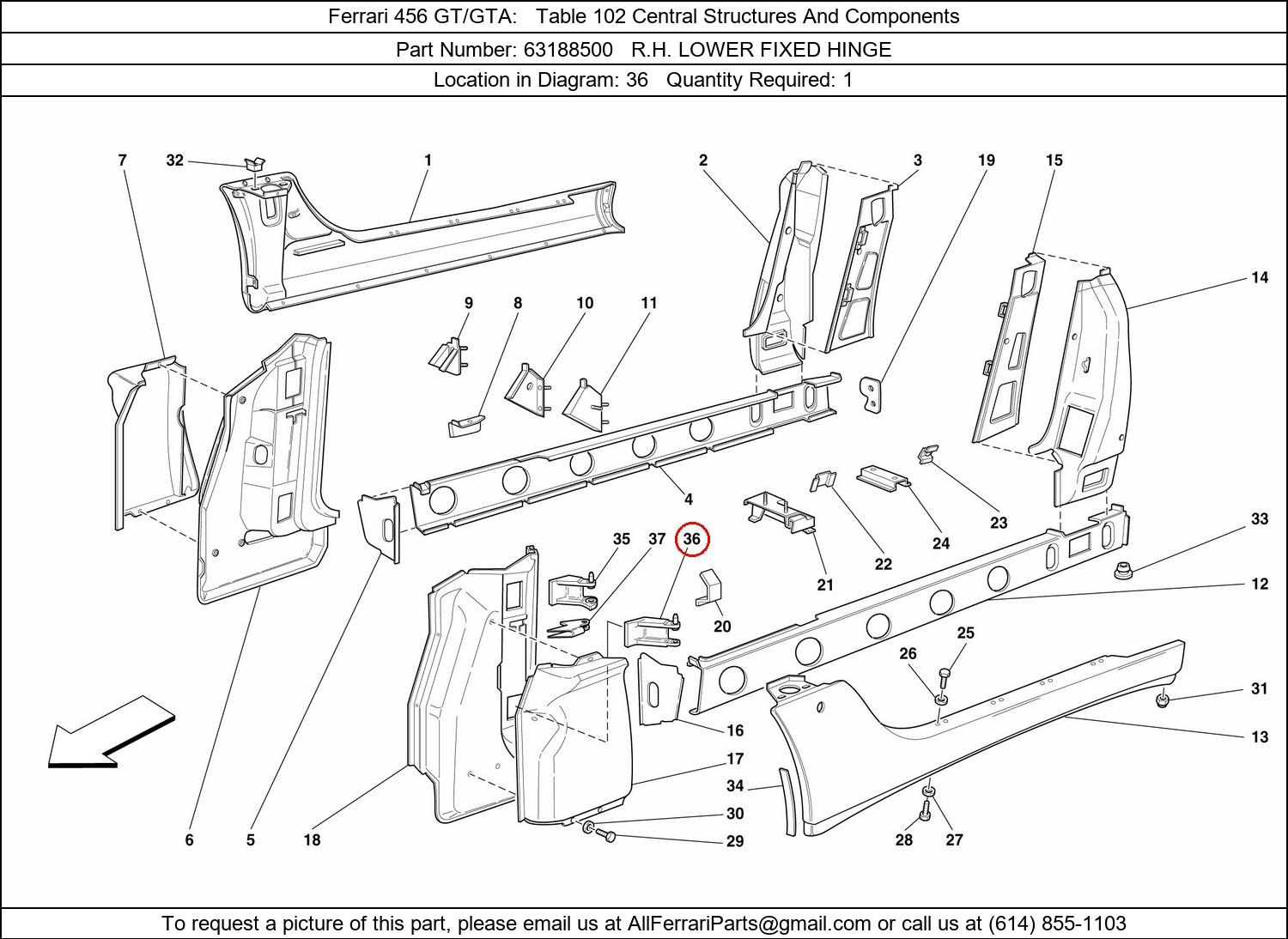 Ferrari Part 63188500