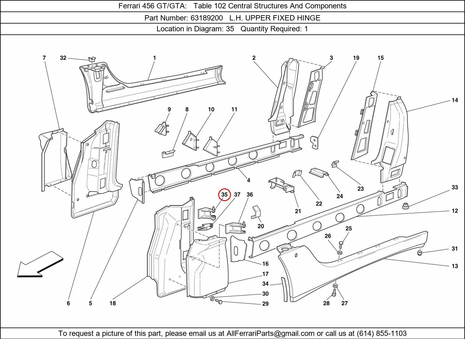 Ferrari Part 63189200