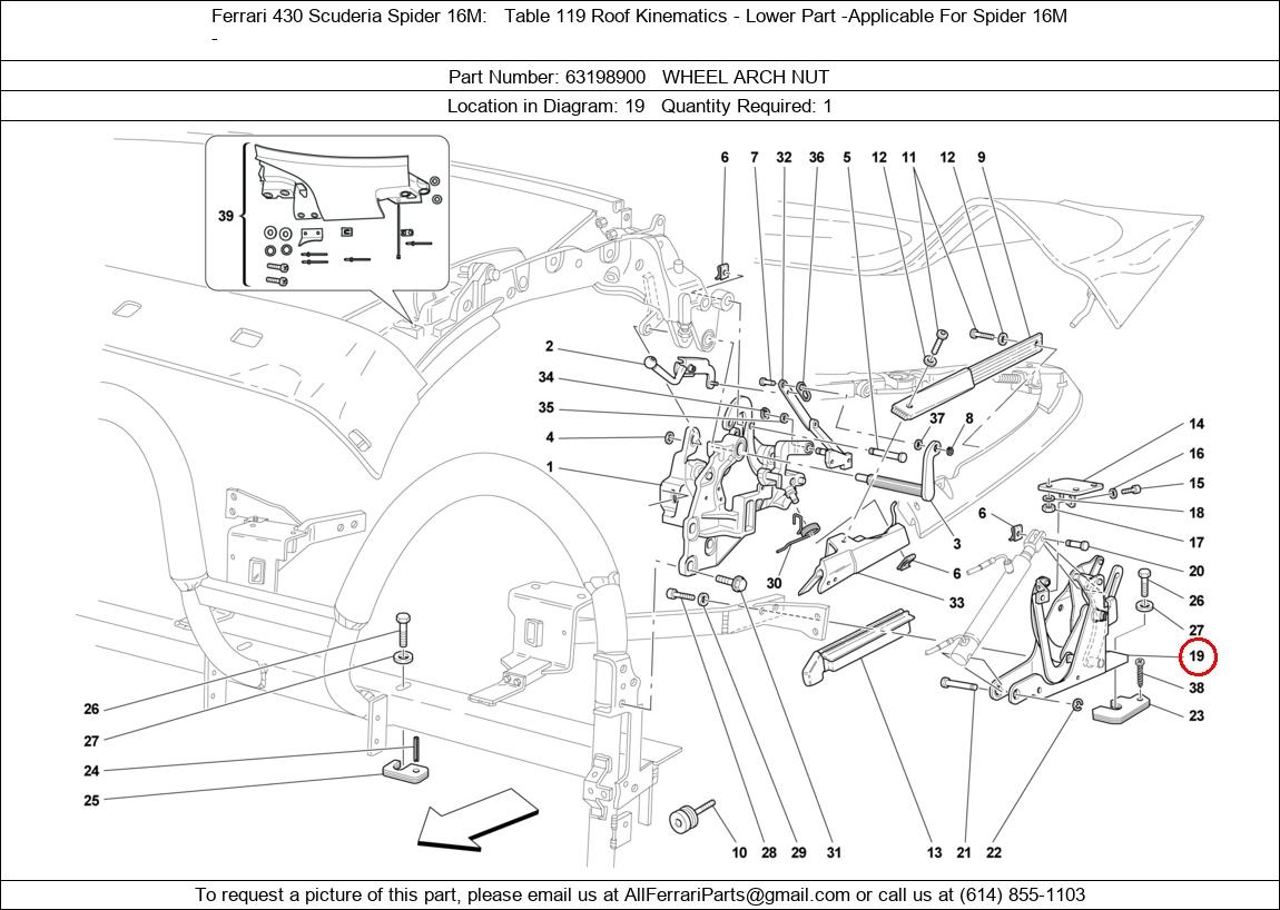 Ferrari Part 63198900