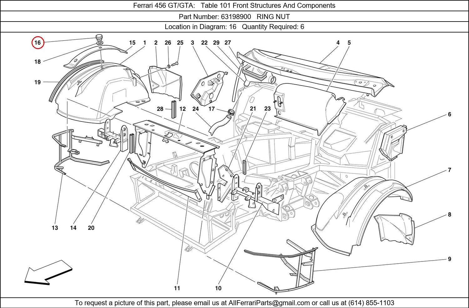 Ferrari Part 63198900