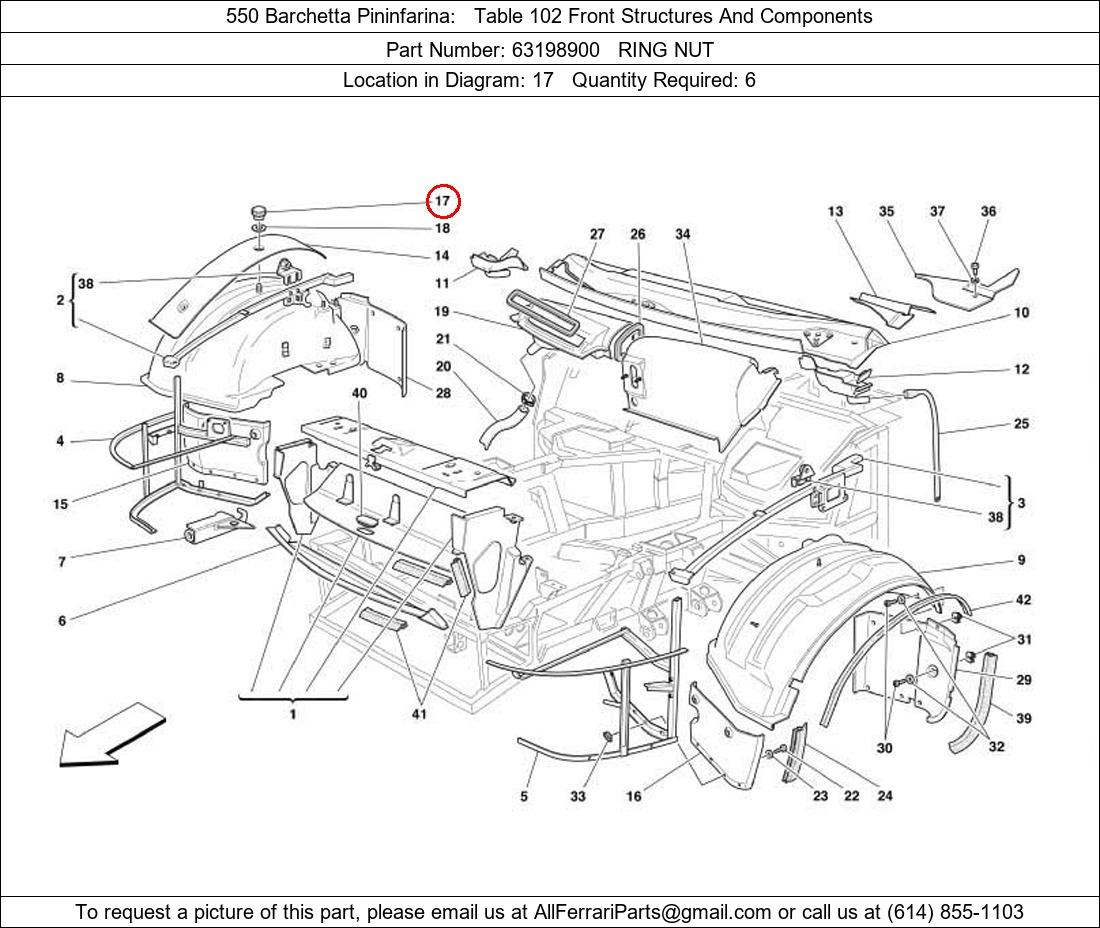 Ferrari Part 63198900