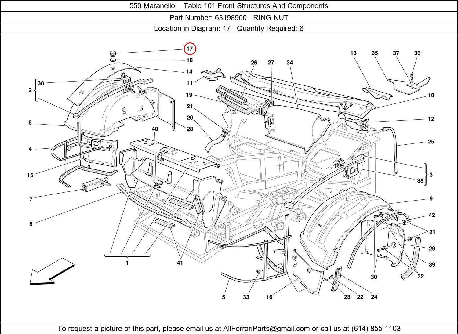 Ferrari Part 63198900