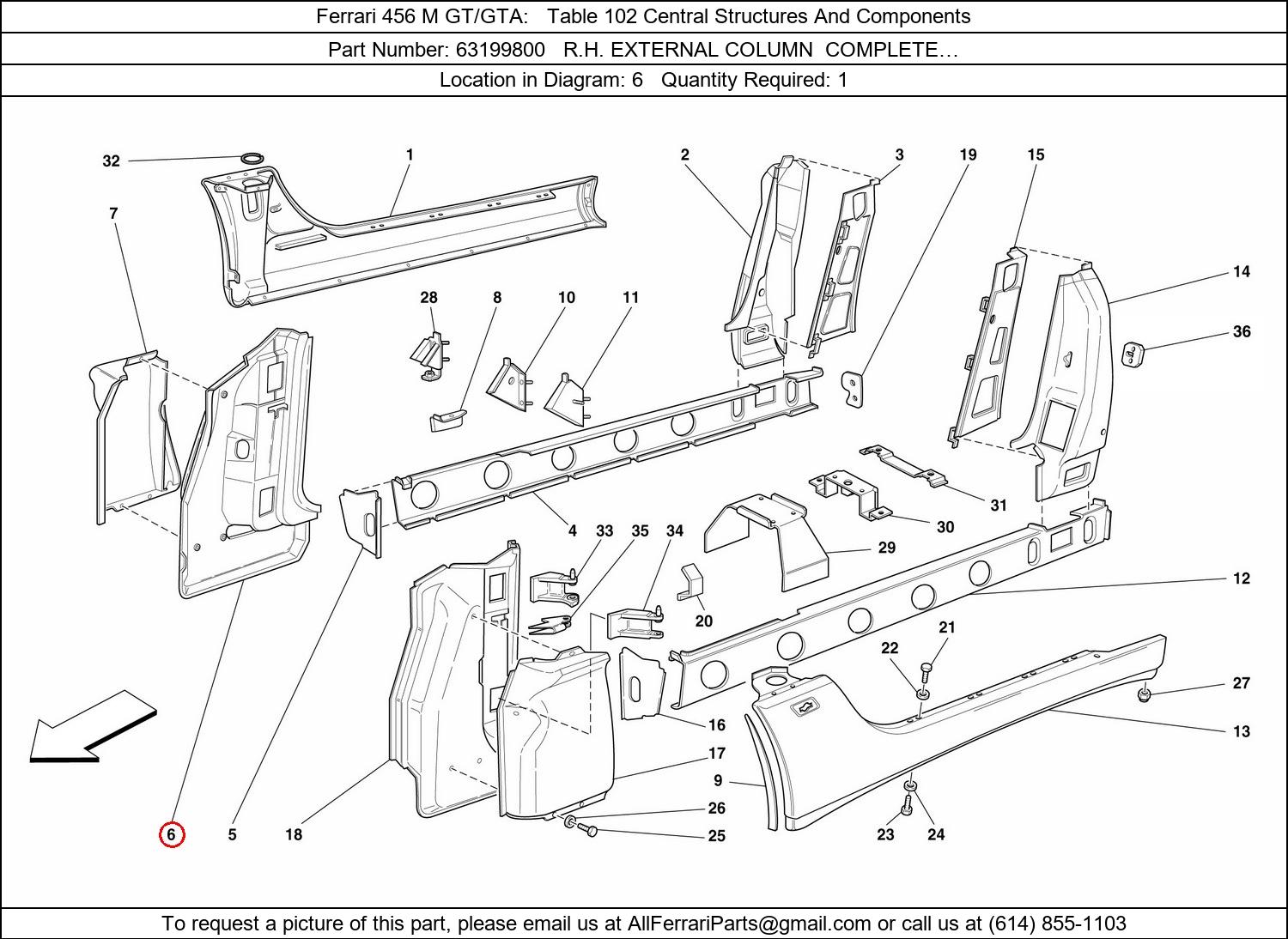 Ferrari Part 63199800