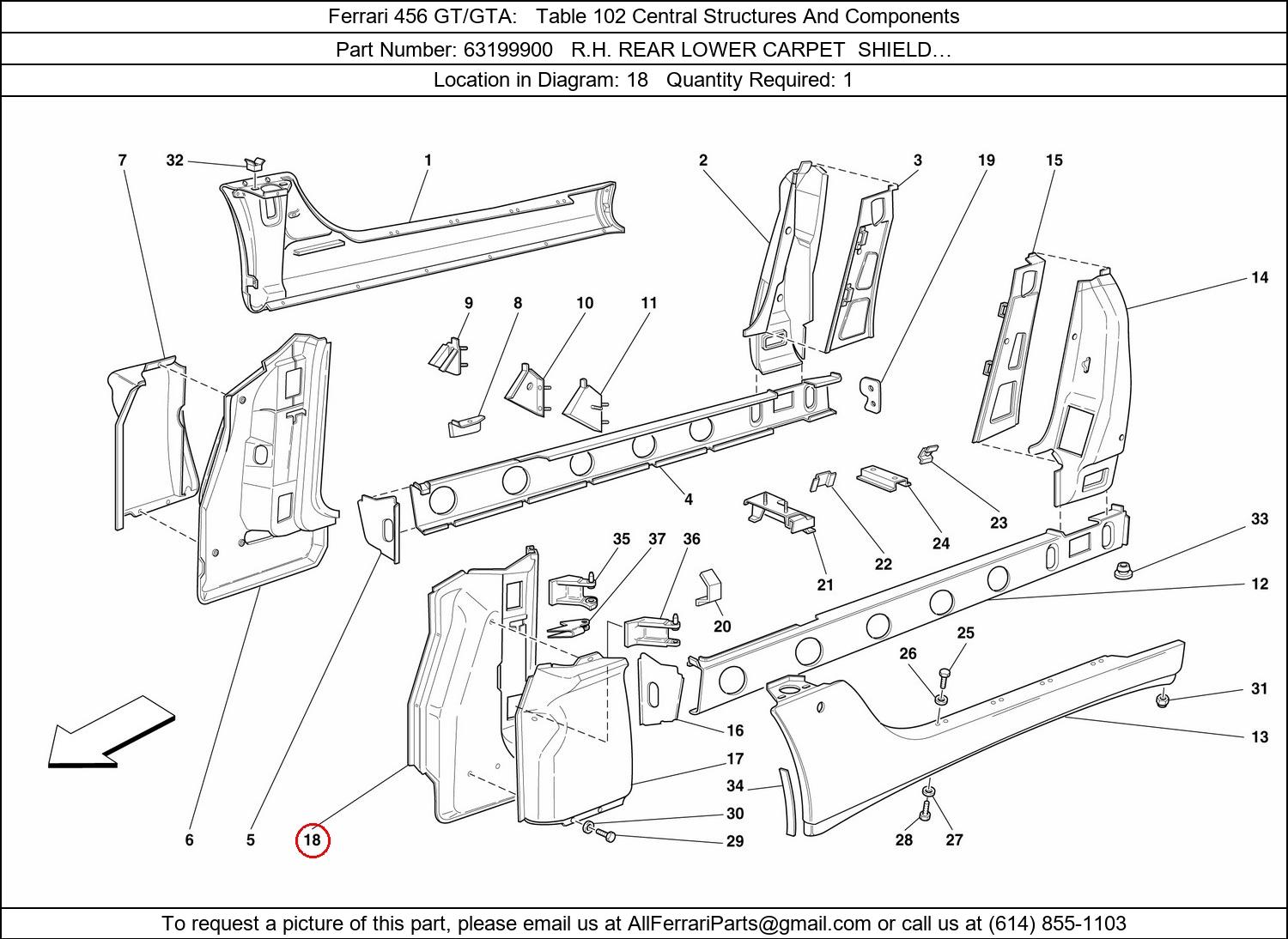 Ferrari Part 63199900