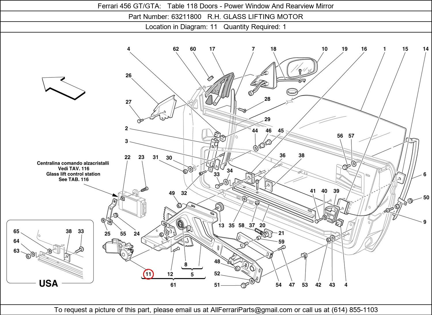 Ferrari Part 63211800