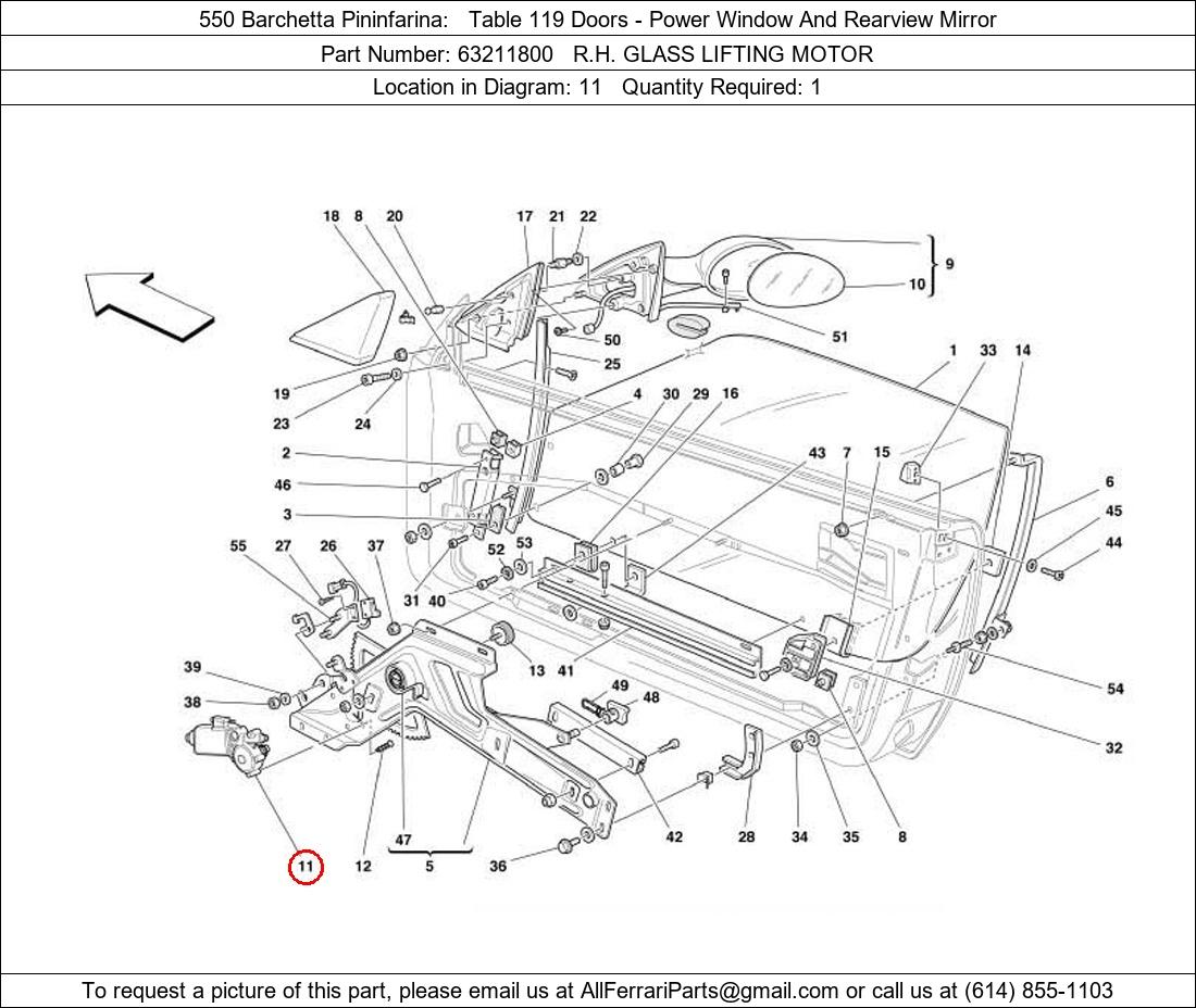 Ferrari Part 63211800