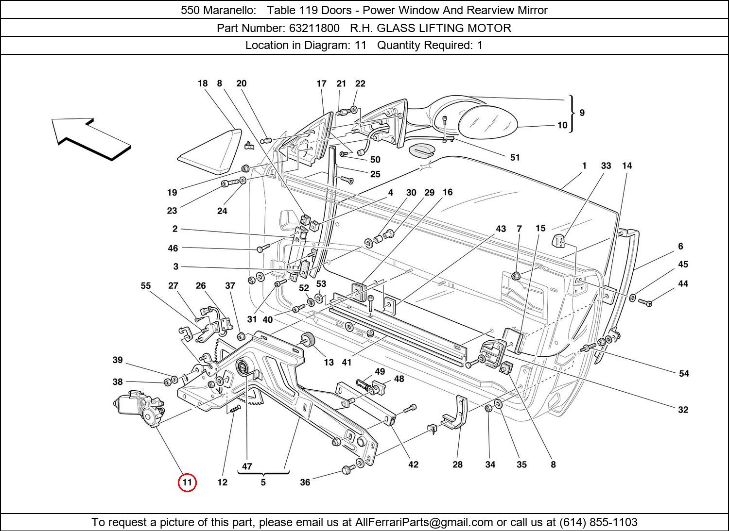 Ferrari Part 63211800