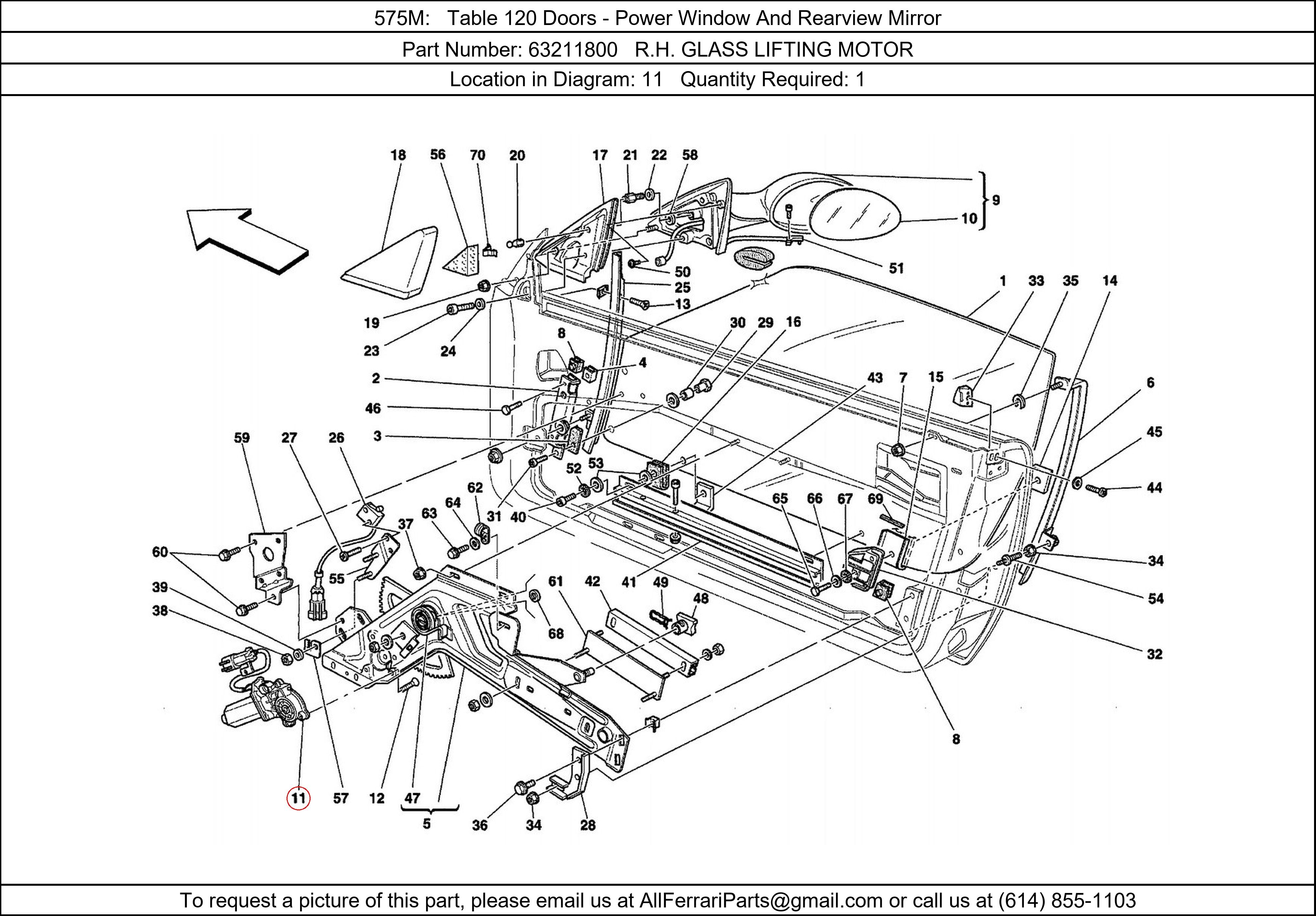 Ferrari Part 63211800