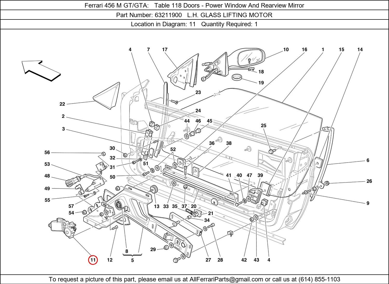 Ferrari Part 63211900