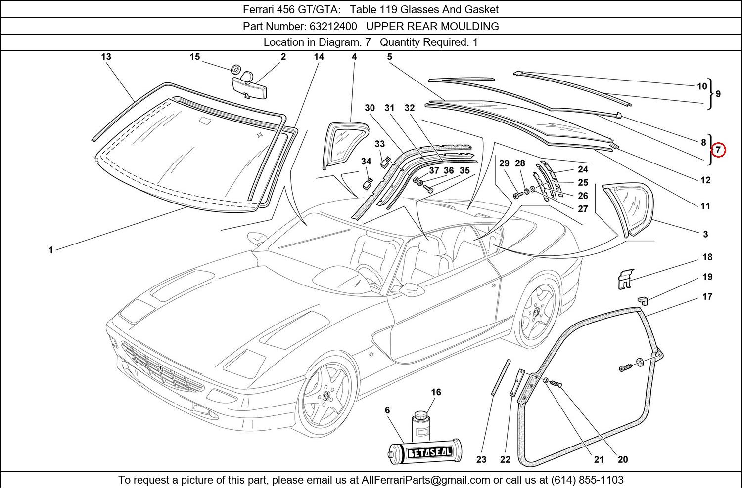 Ferrari Part 63212400