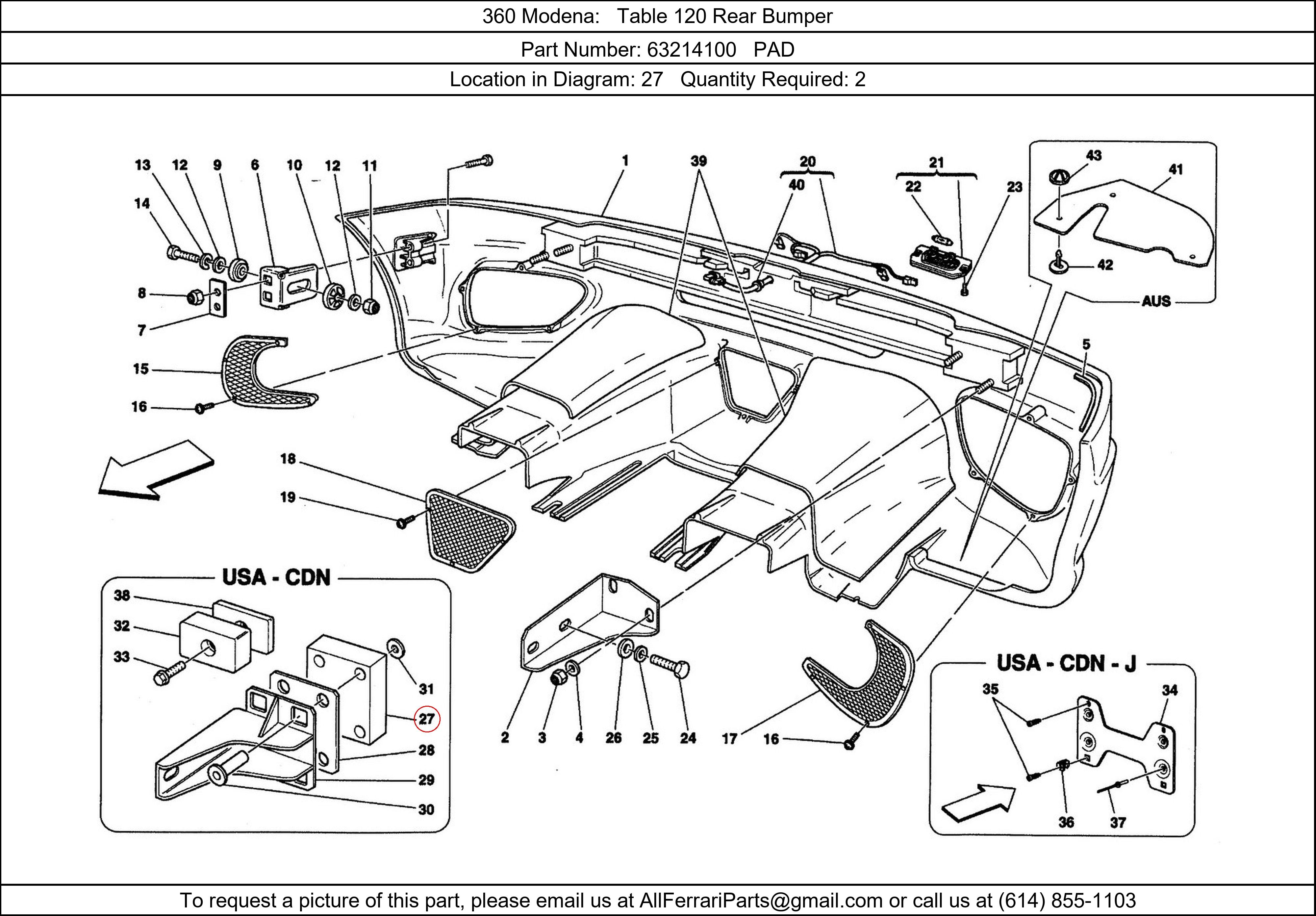 Ferrari Part 63214100