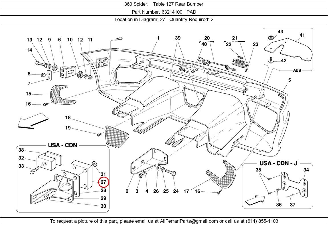 Ferrari Part 63214100