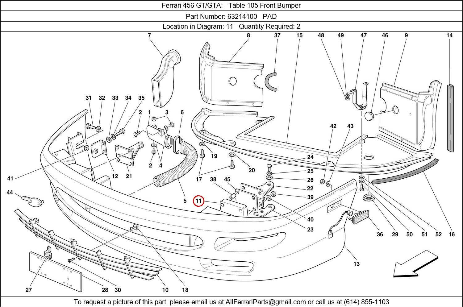 Ferrari Part 63214100