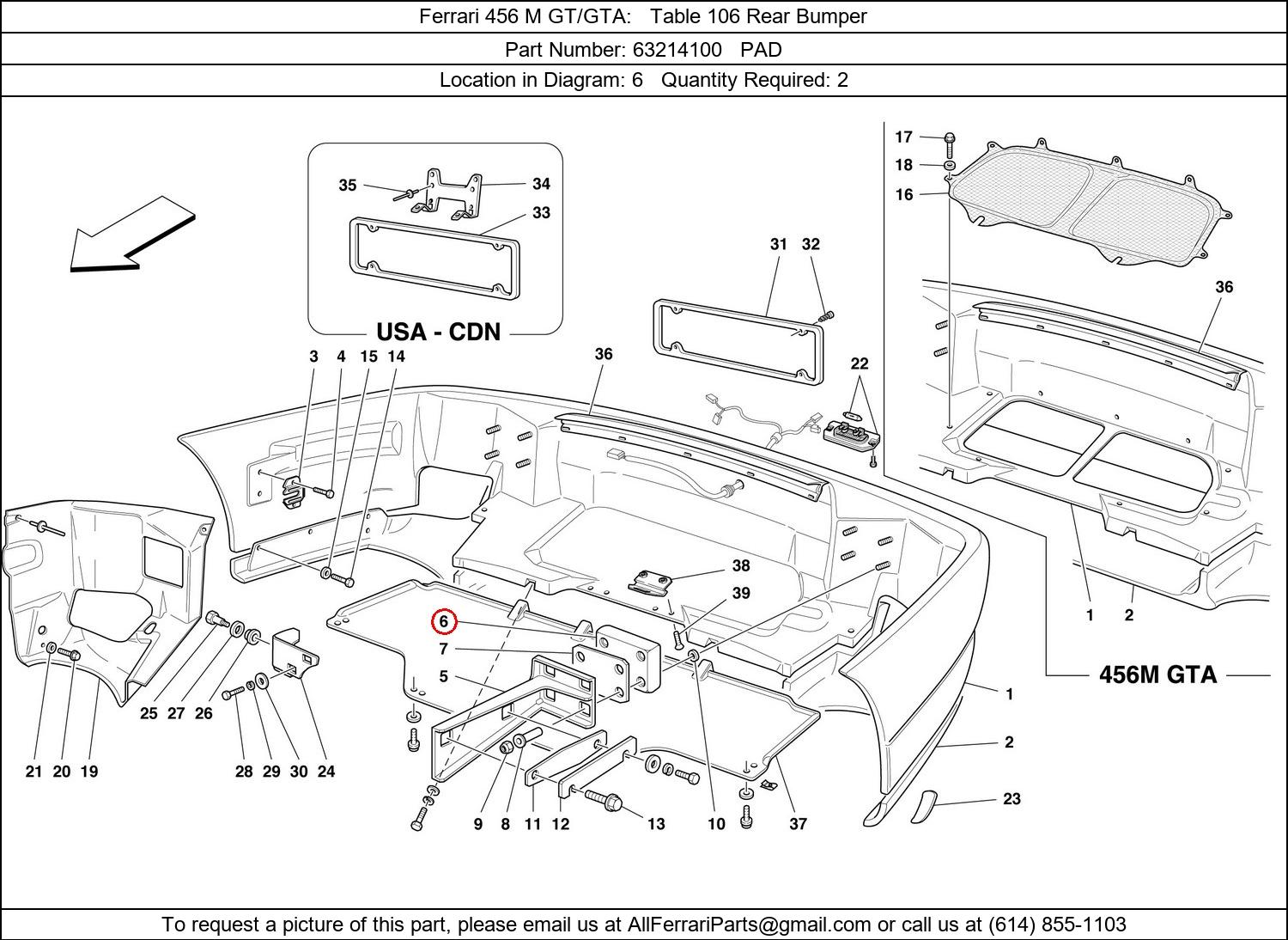 Ferrari Part 63214100