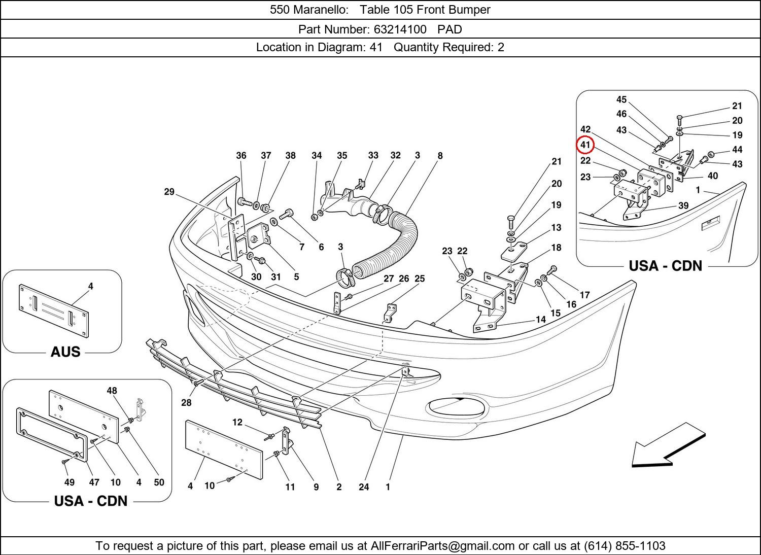 Ferrari Part 63214100