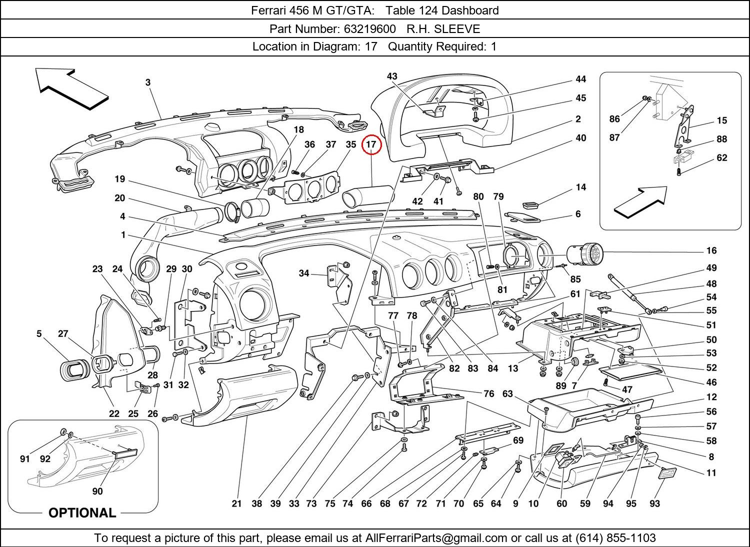 Ferrari Part 63219600