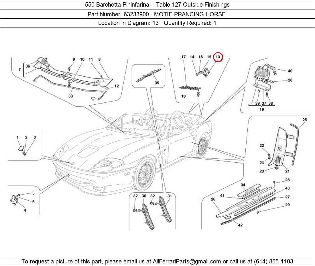 Ferrari Part 63233900