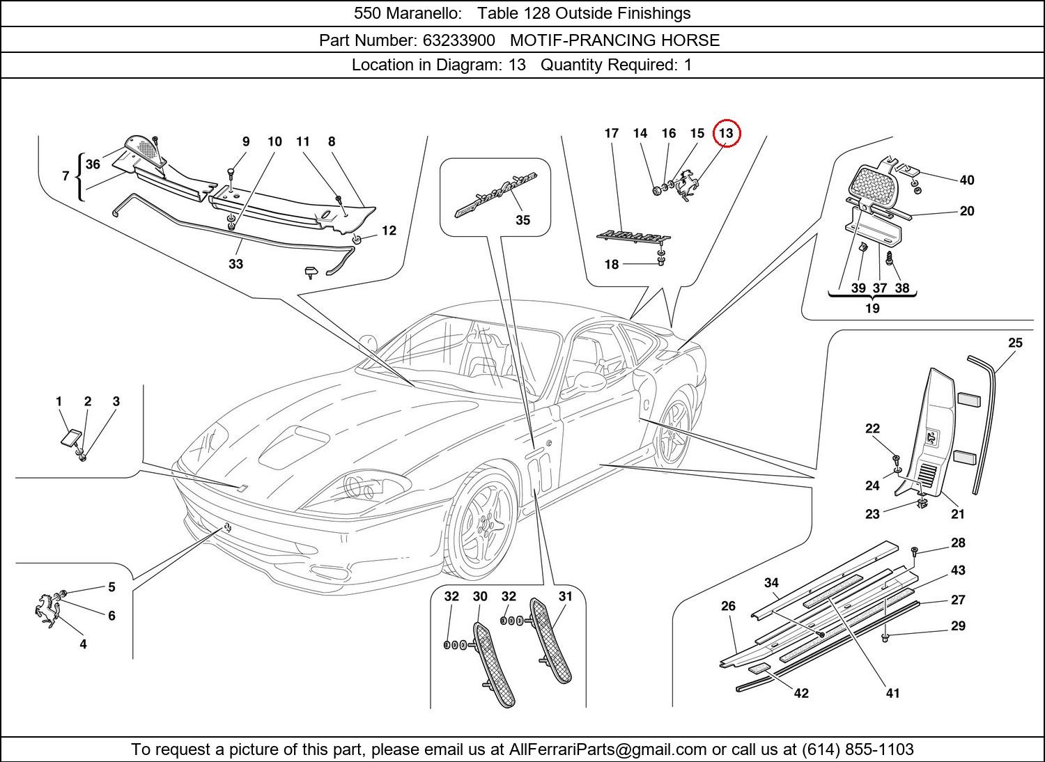 Ferrari Part 63233900