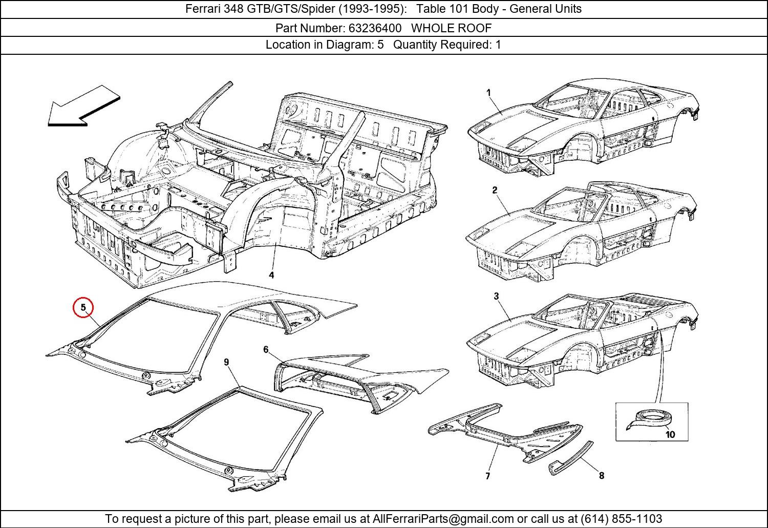 Ferrari Part 63236400