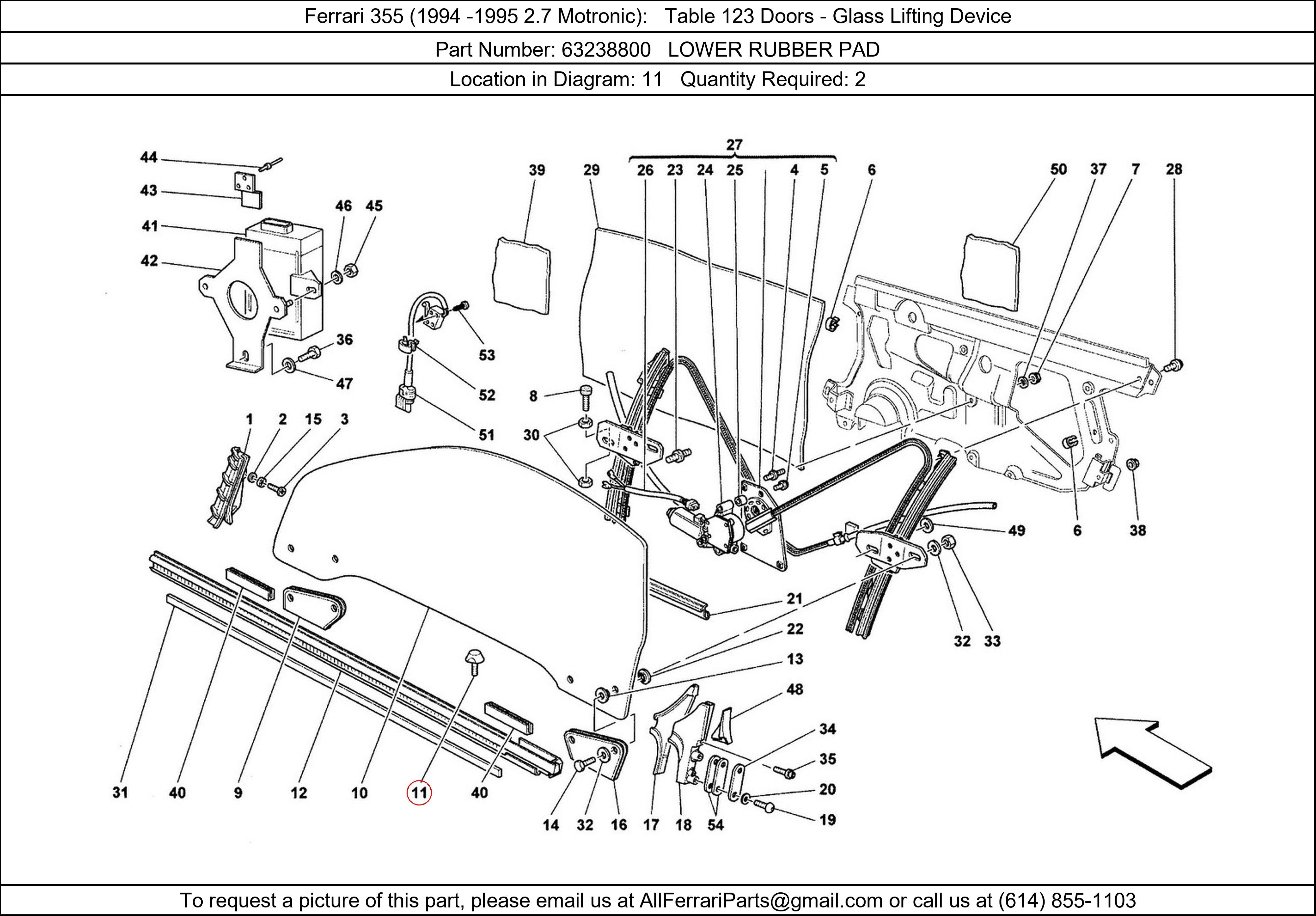 Ferrari Part 63238800