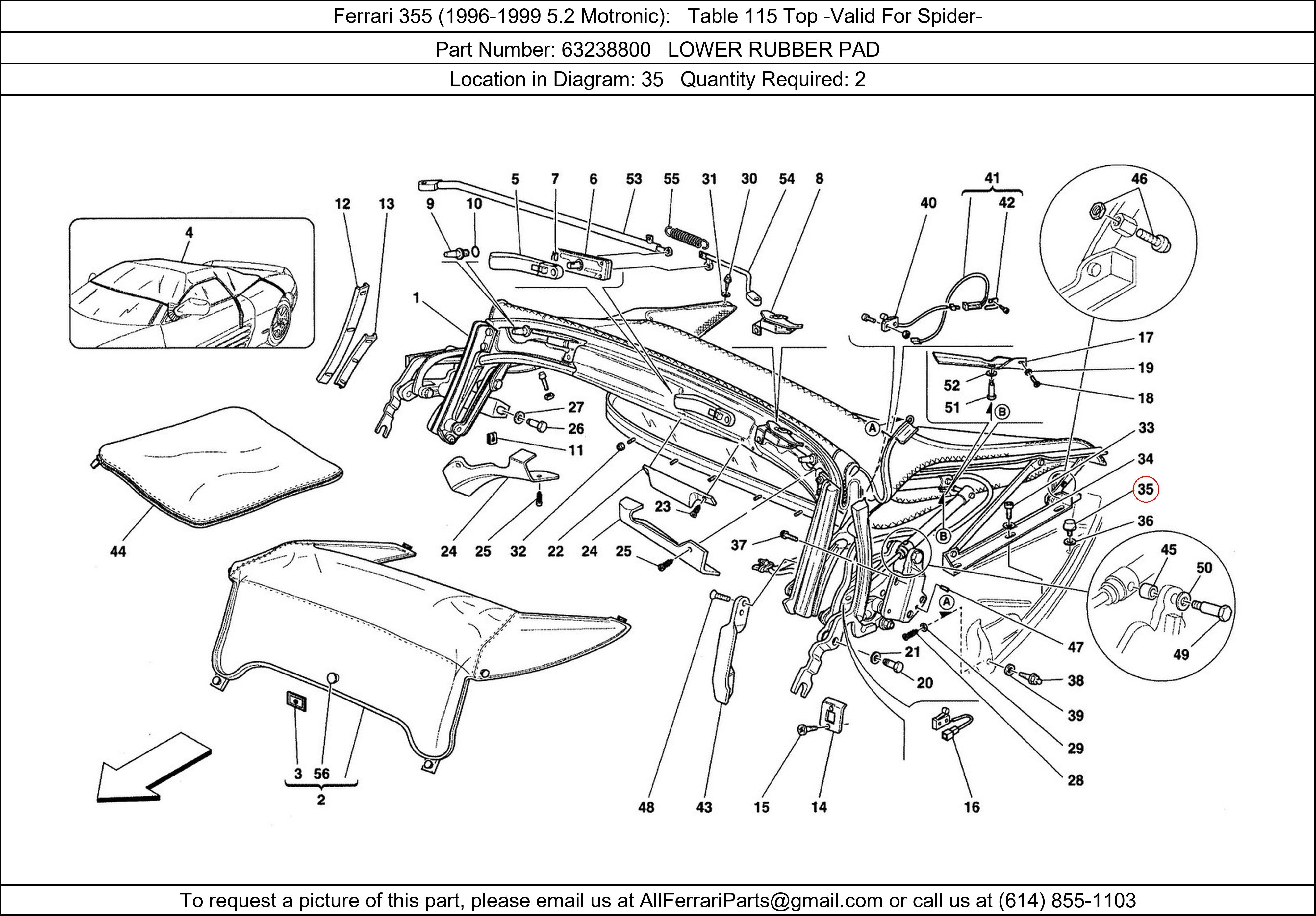 Ferrari Part 63238800